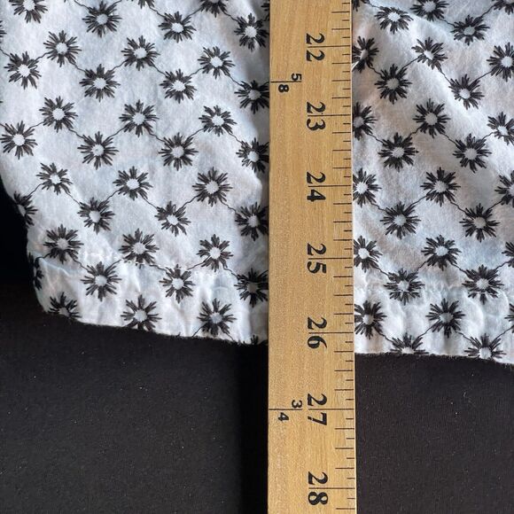 Calvin Klein Blouse Womens Plus Size 3X Lined Balloon Sleeve Boho Floral - Picture 11 of 11